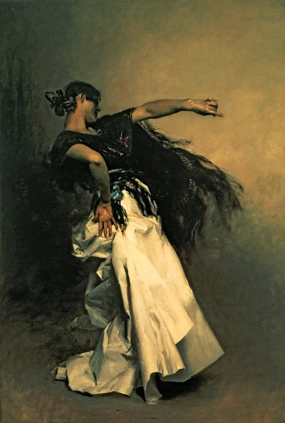 The Spanish Dancer, study for 